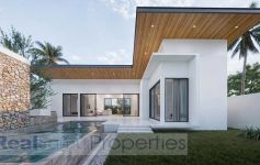 Private Contemporary Off-Plan 2-Bed Garden Pool Villa, Bang Por